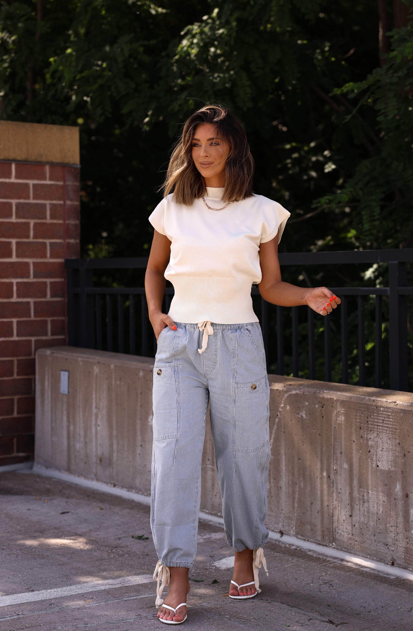 Portside Striped Pant