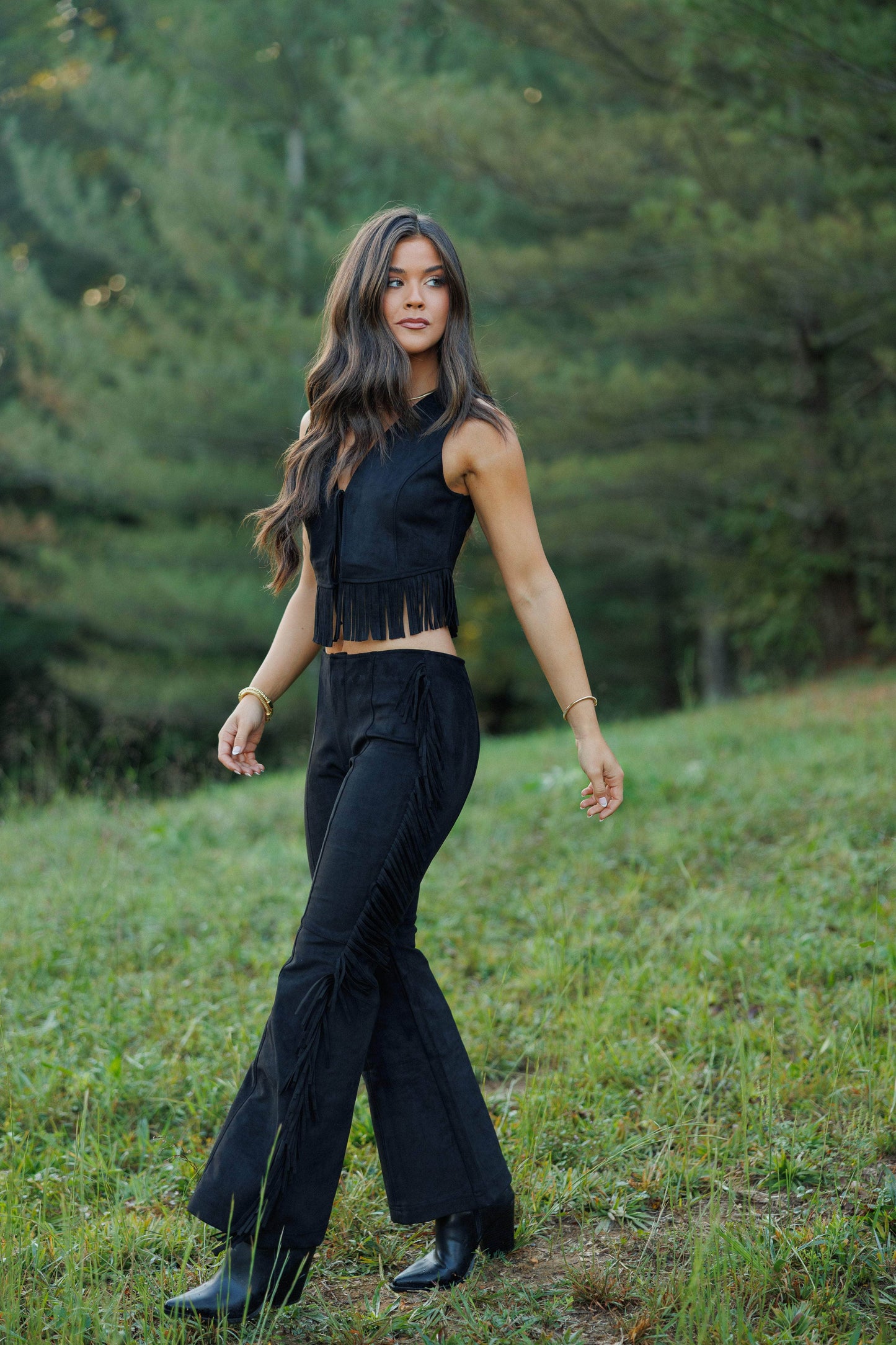 Dark Horse Suede Pants