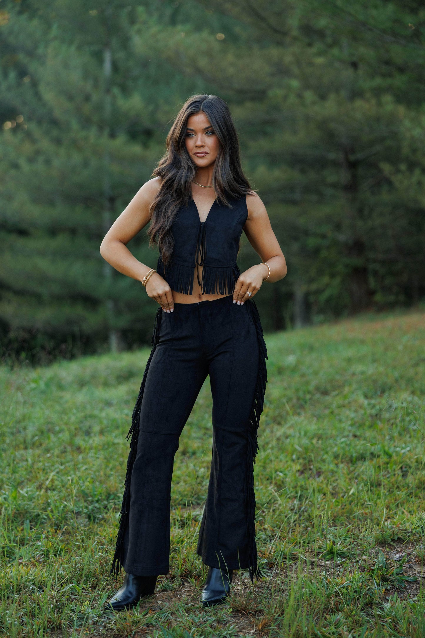 Dark Horse Suede Pants