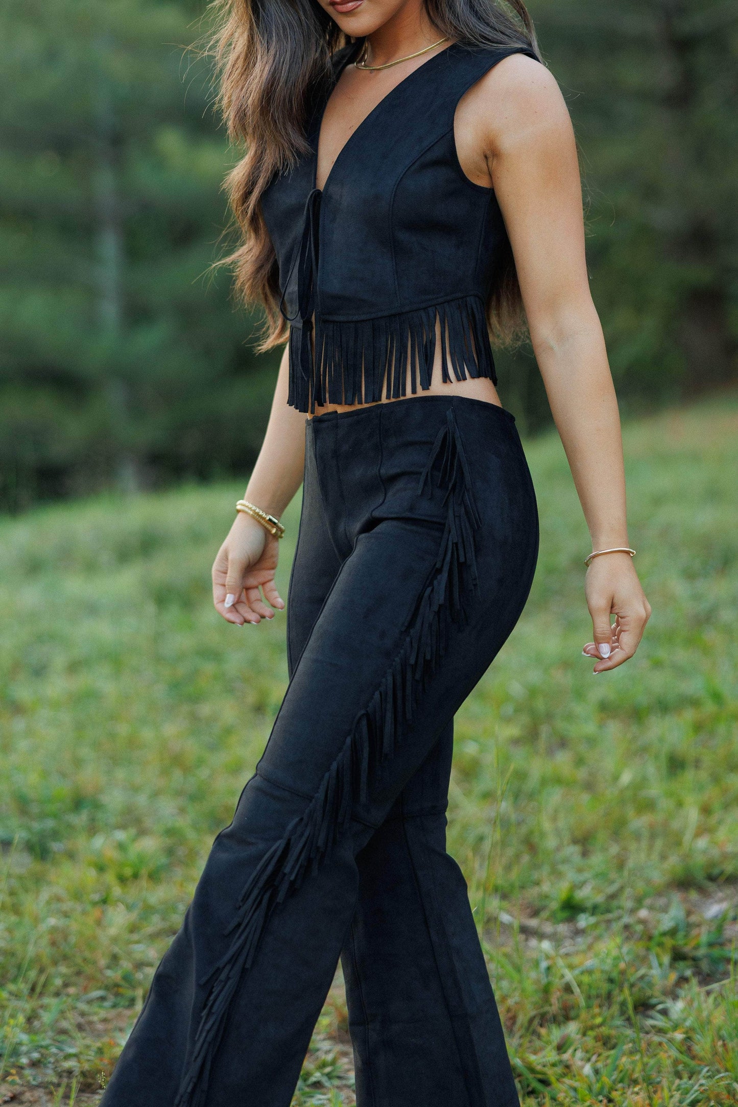 Dark Horse Suede Pants