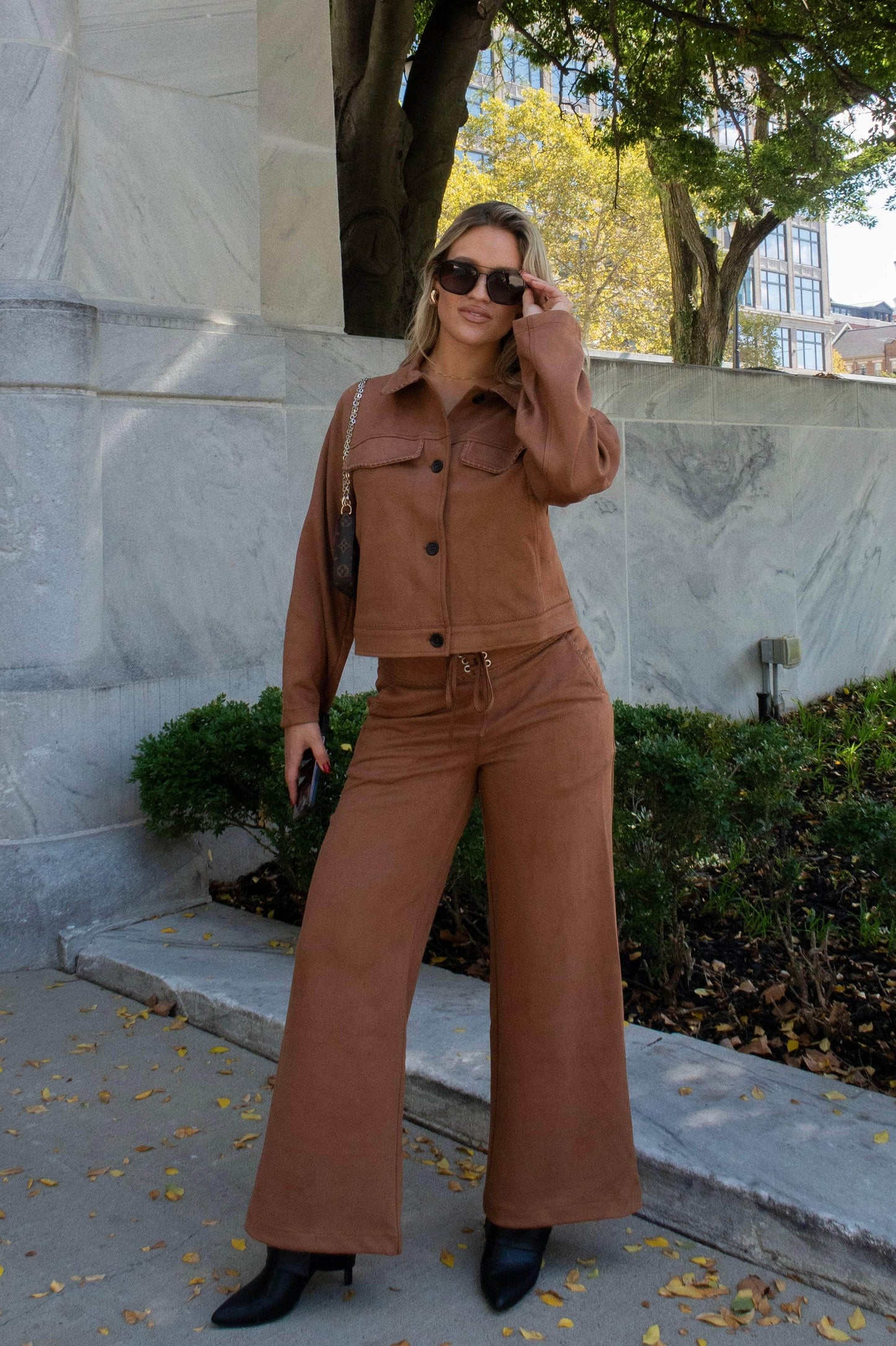 Modern Cowgirl Suede Pants