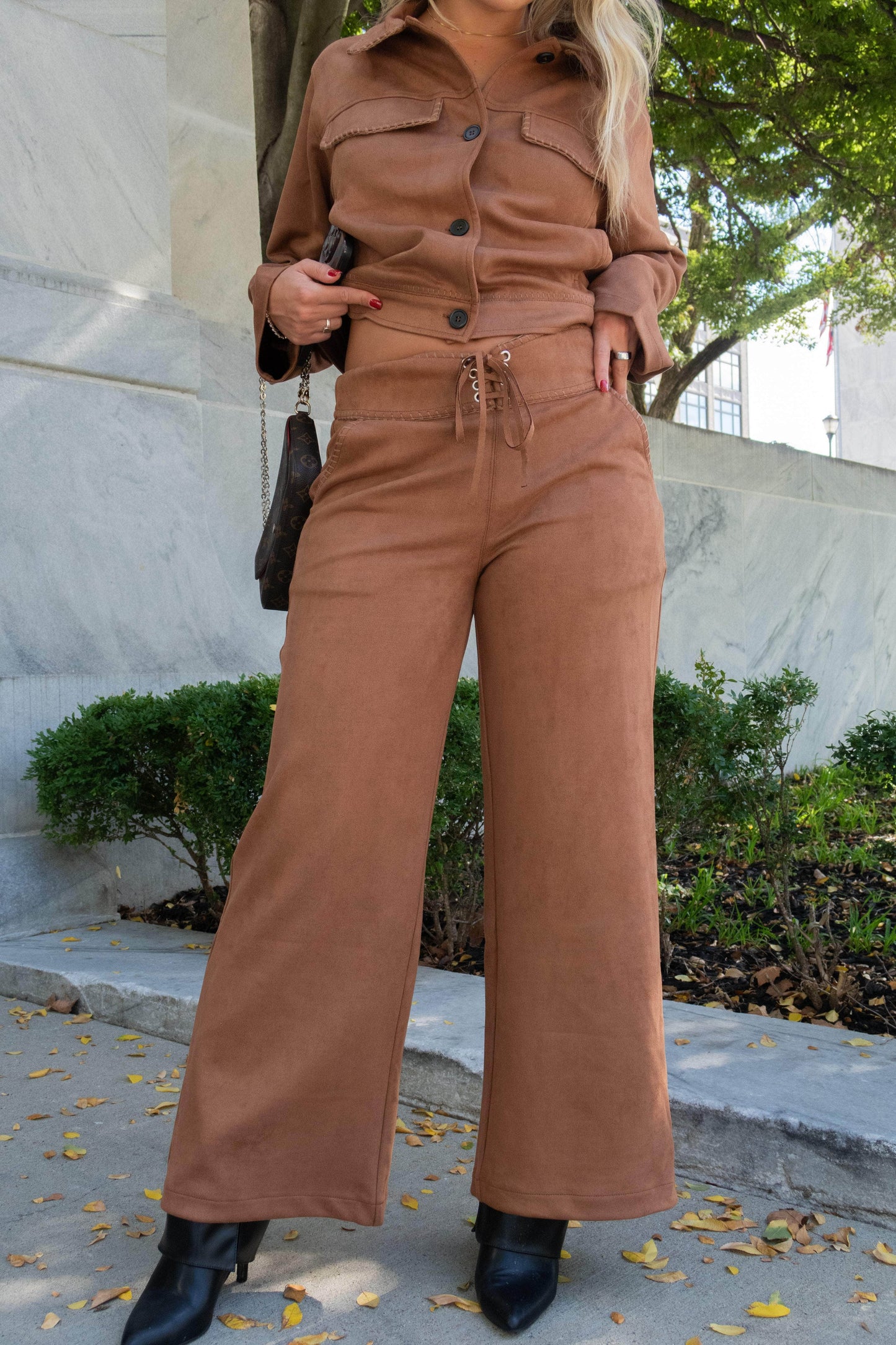 Modern Cowgirl Suede Pants
