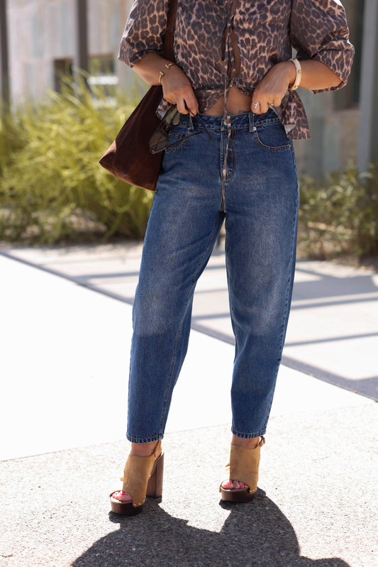 Elmwood Barrel Denim Pants