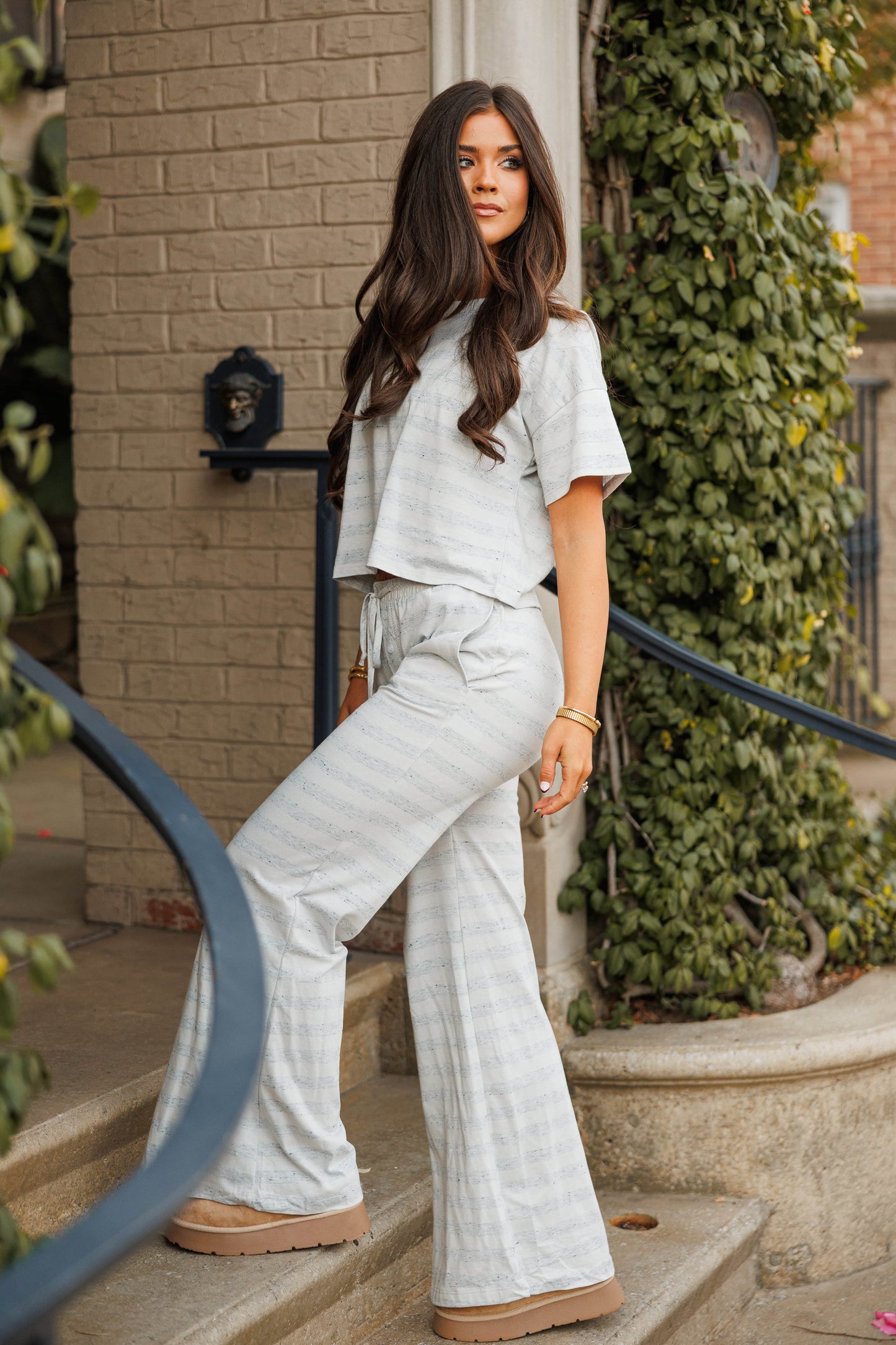 Dream State Striped Pants