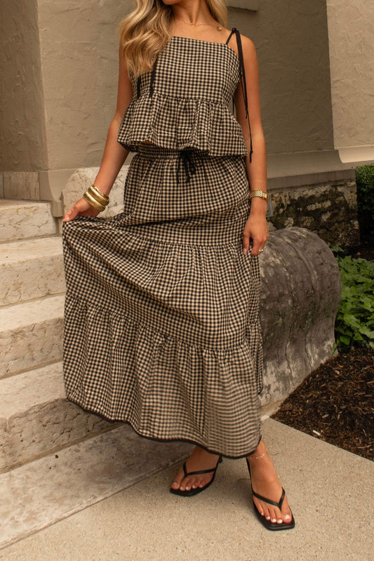 Gingham Grove Skirt