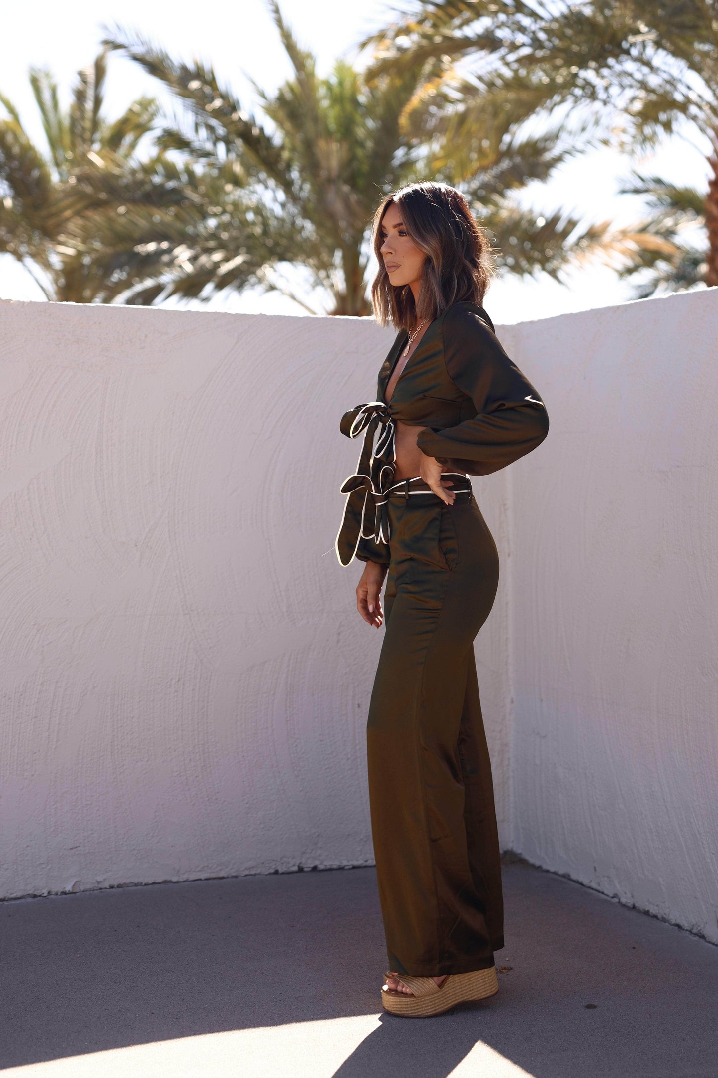 Saint Lucia Satin Pants