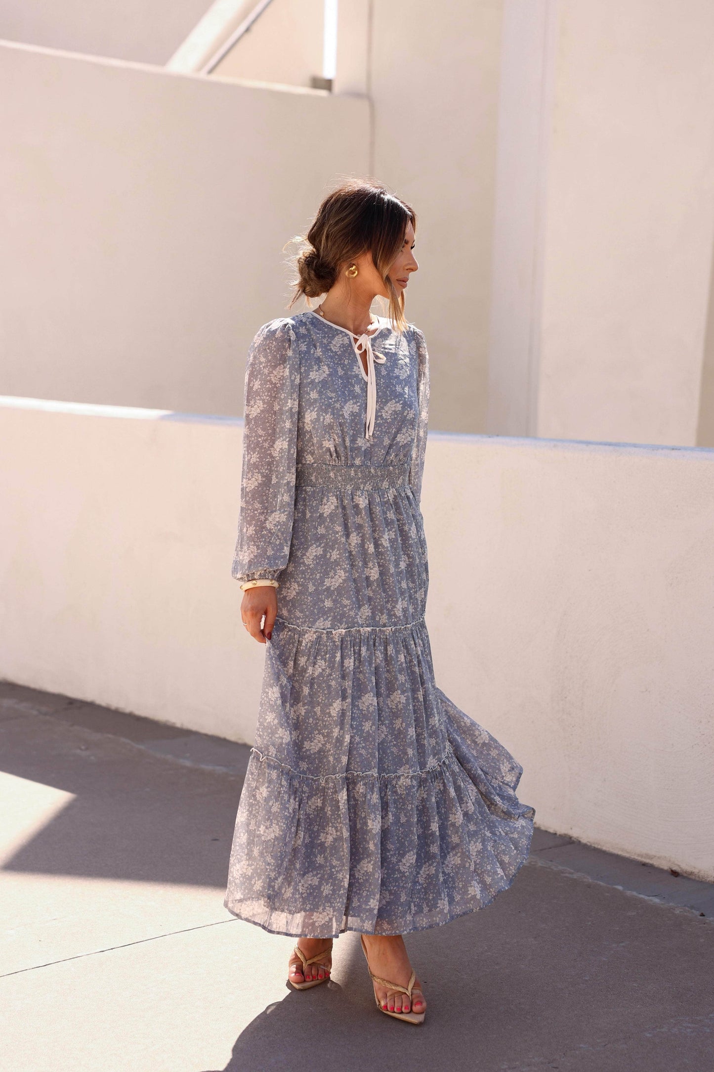 September Sky Maxi Dress