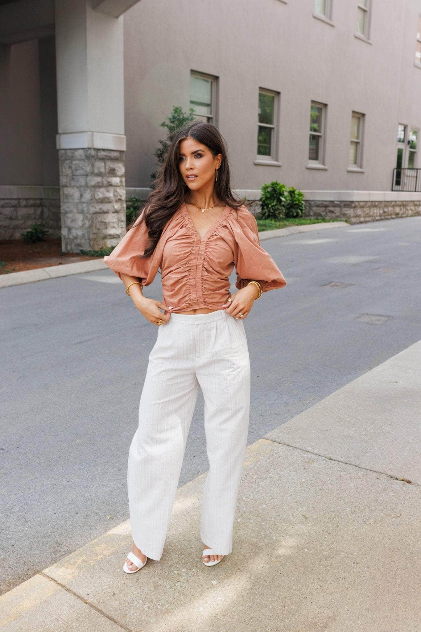 Shoreside Striped Trousers