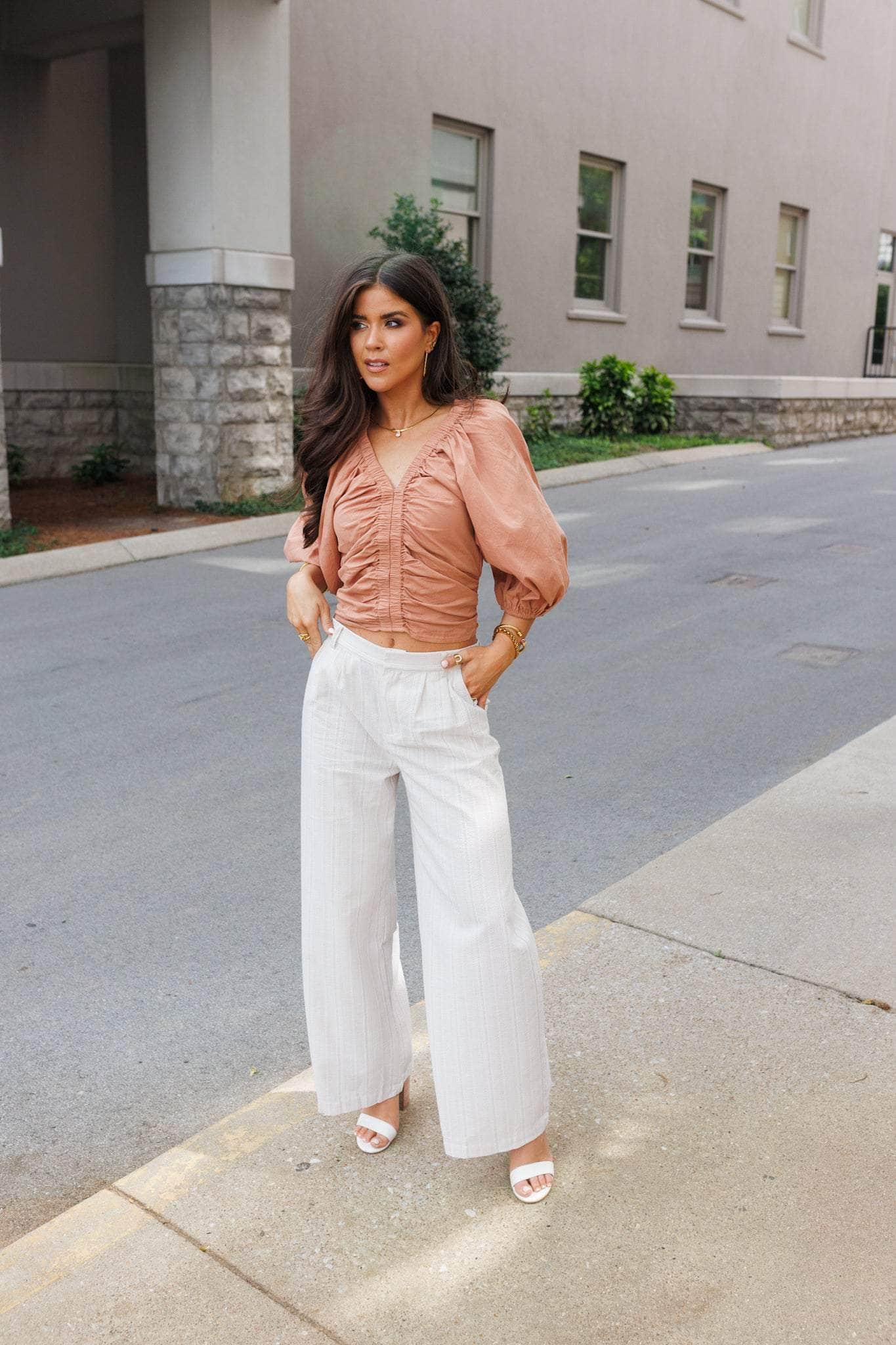 Shoreside Striped Trousers