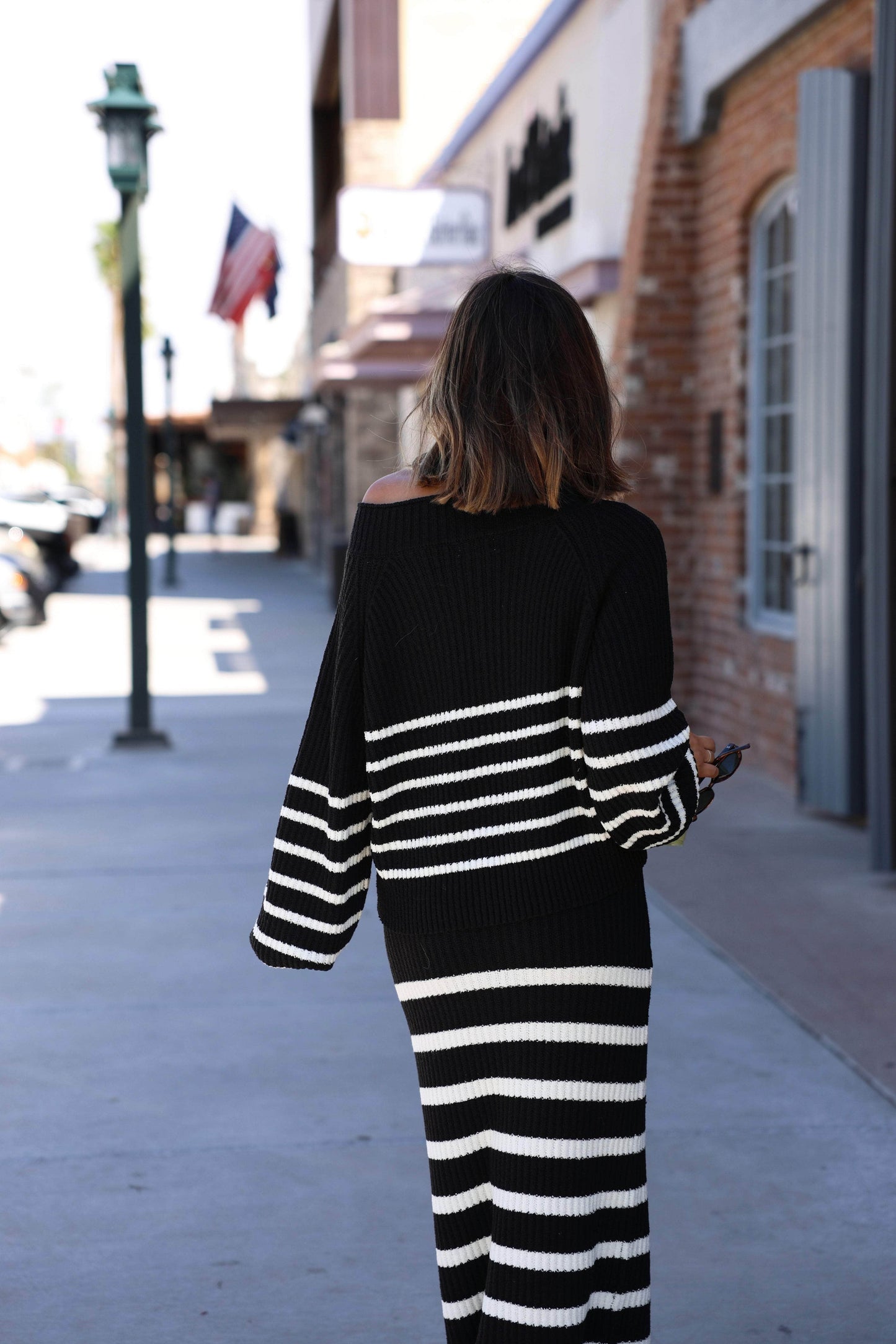 Soho Stroll Stripe Sweater