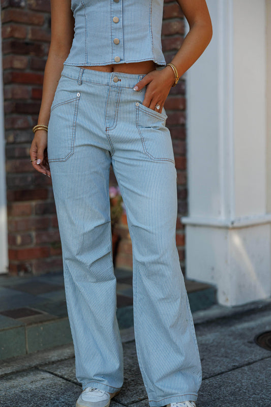 Denim Direction Pants