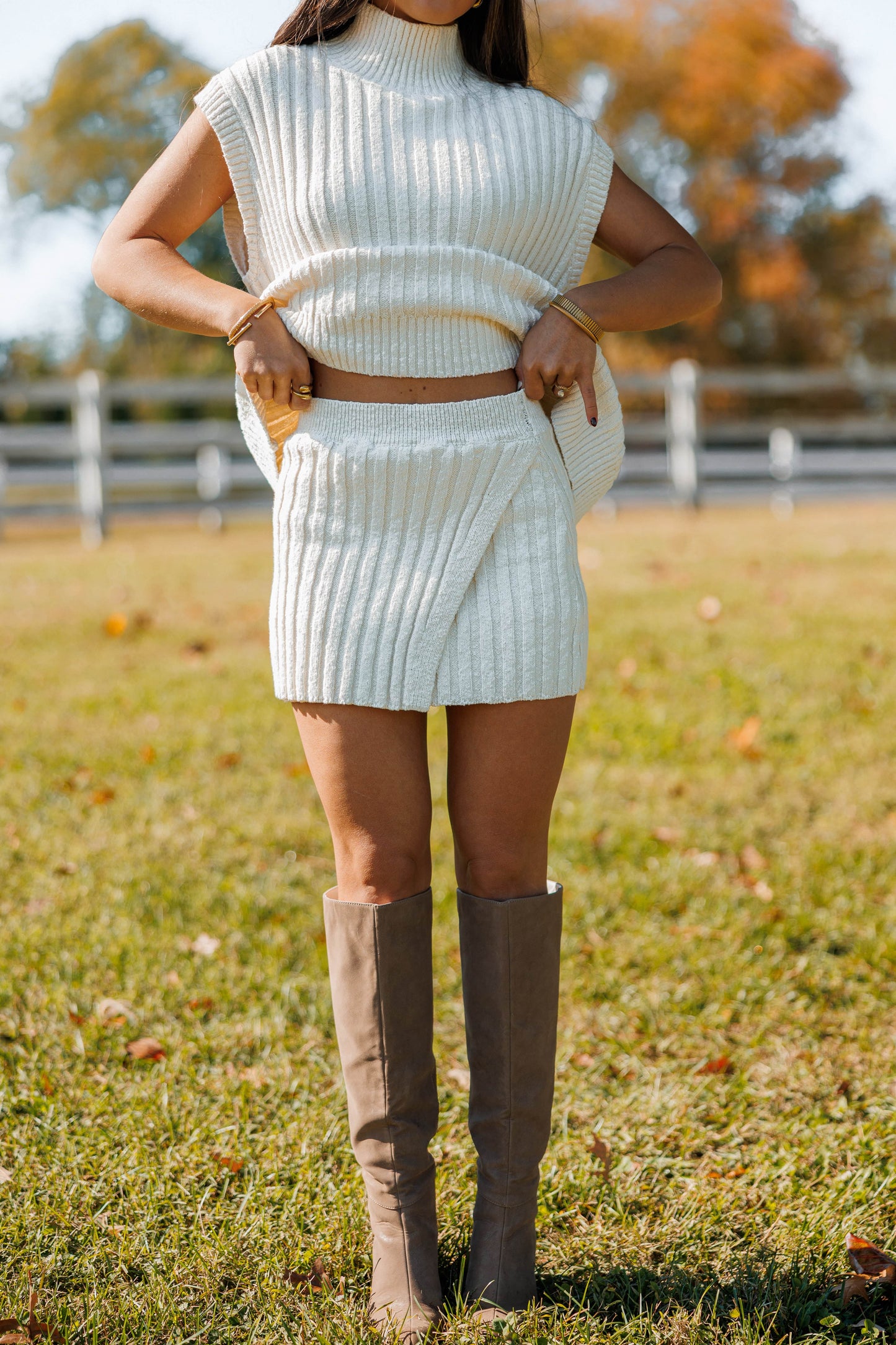 Sweet Orchard Sweater Skirt