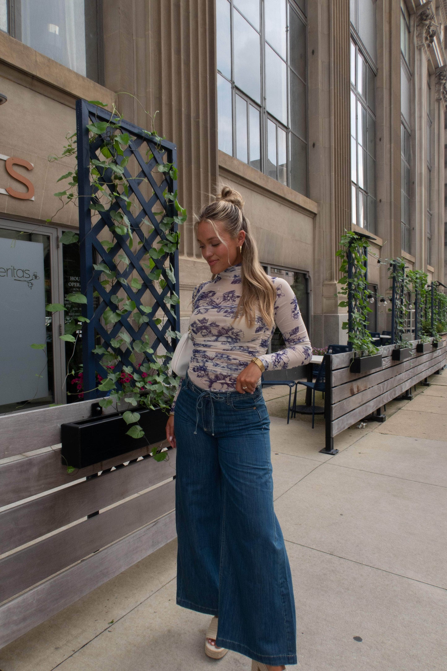 The Sofia Wide Leg Denim