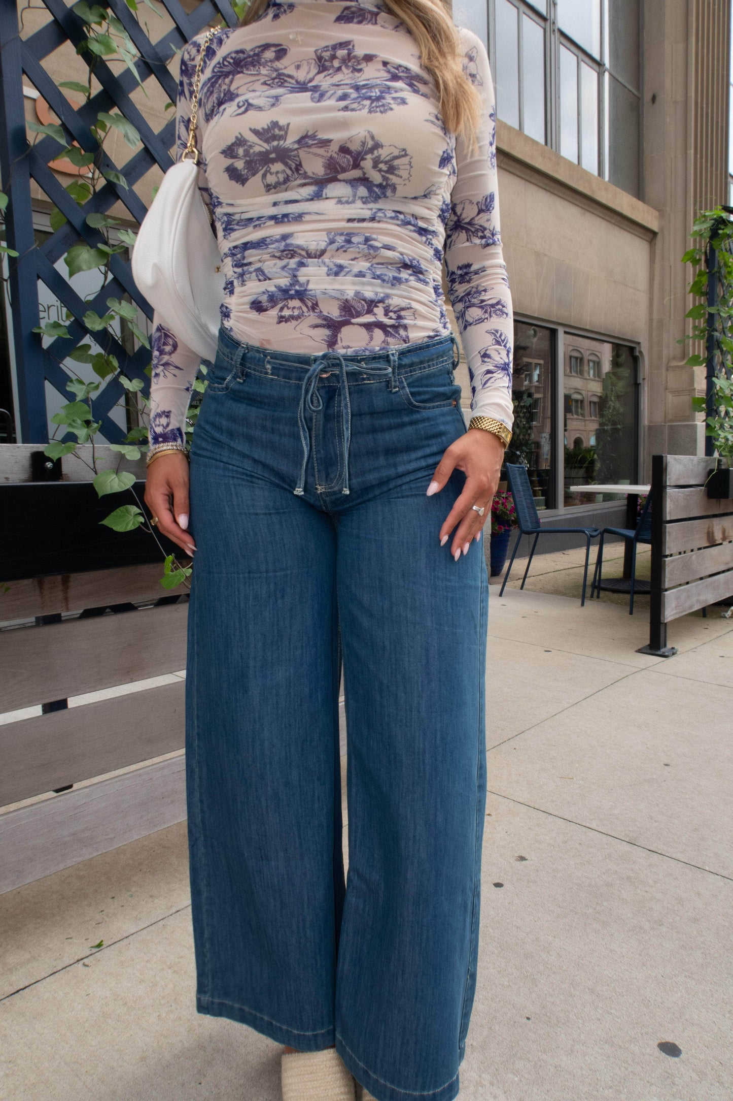 The Sofia Wide Leg Denim