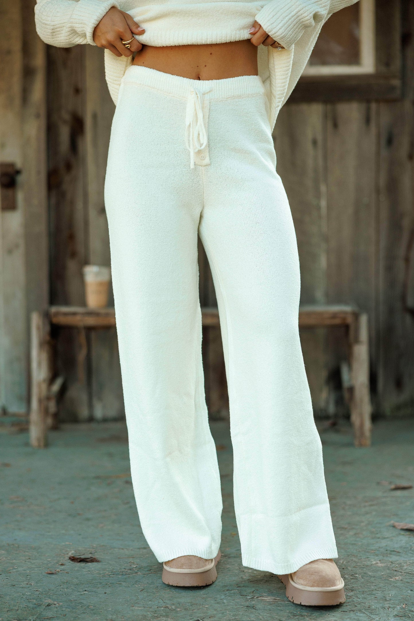 Cabin Mornings Knit Pants