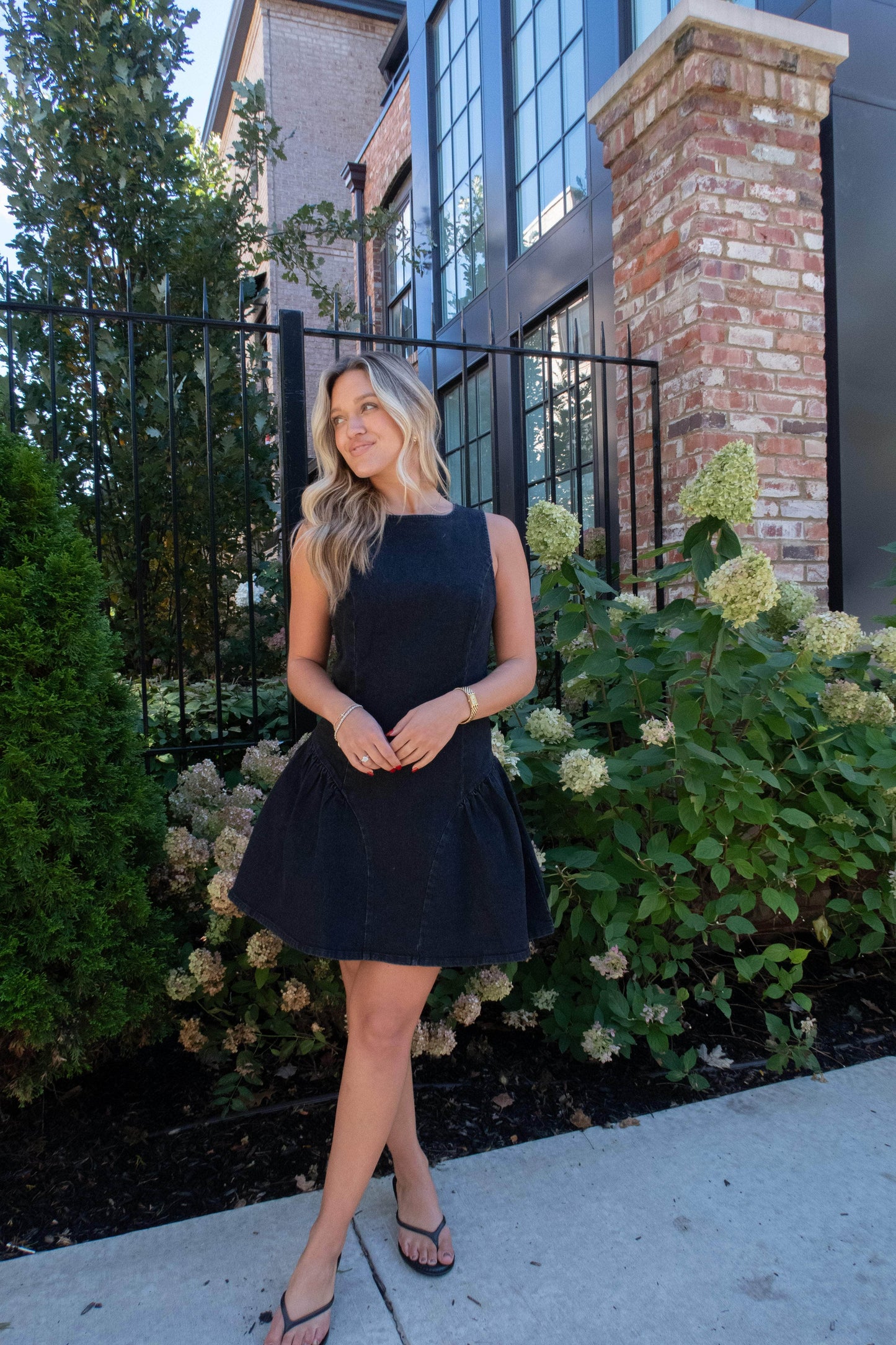 West Loop Denim Dress