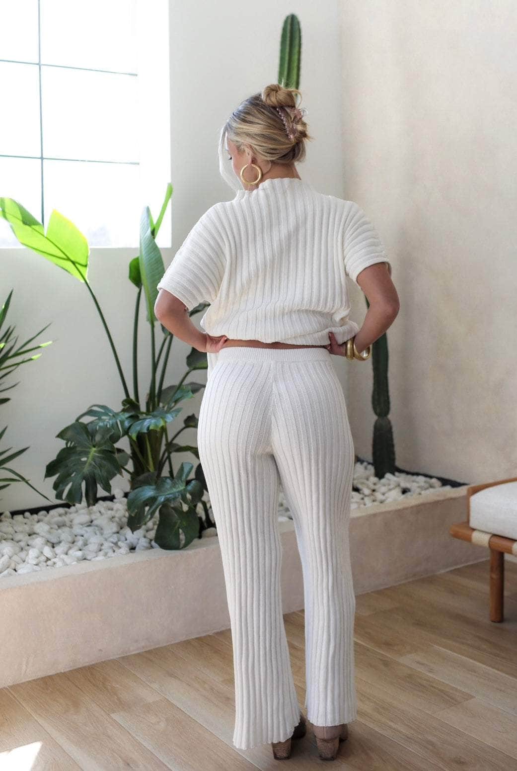 Whitehaven Ribbed Pants