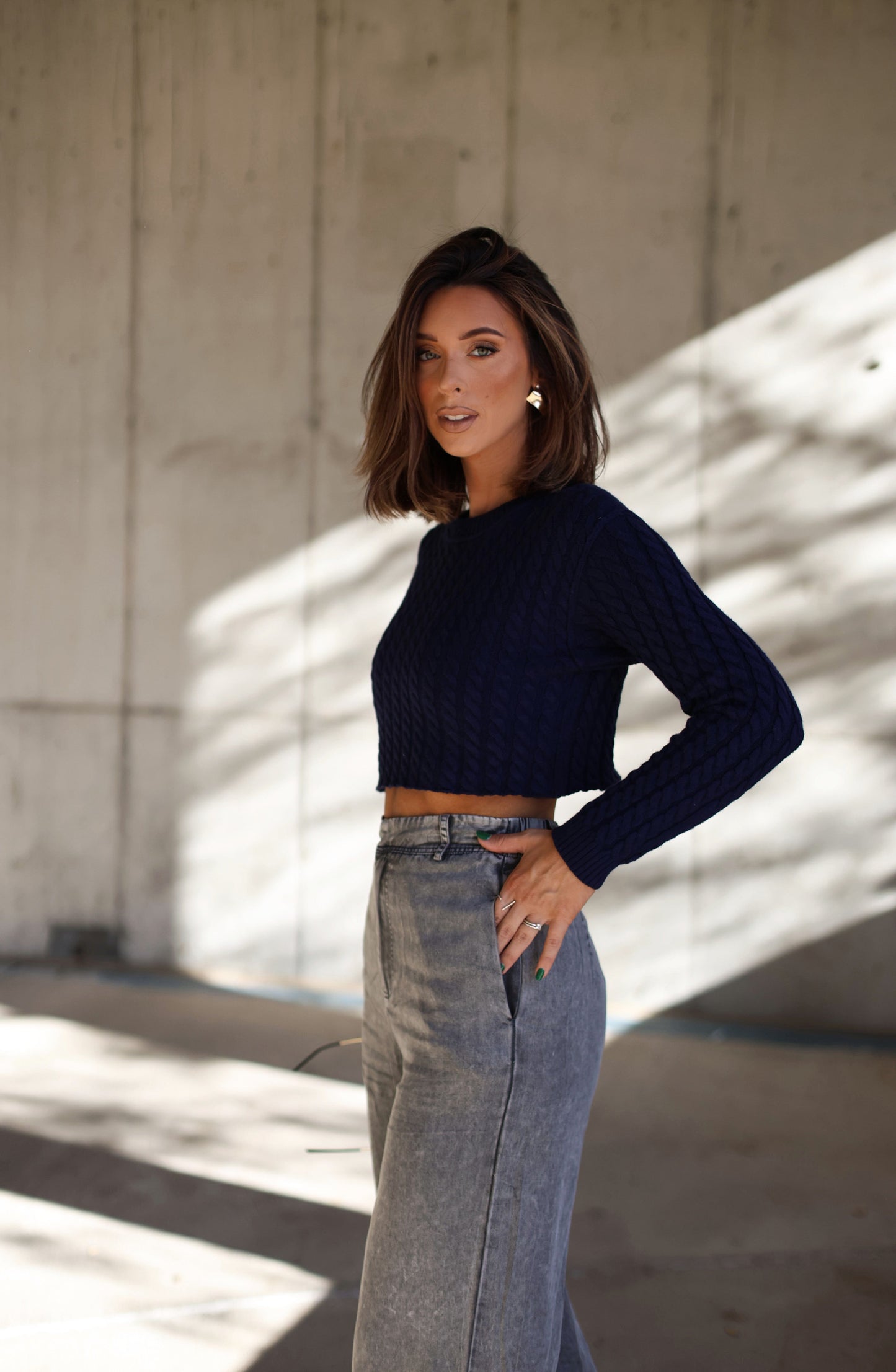 Woodland Cable Knit Sweater