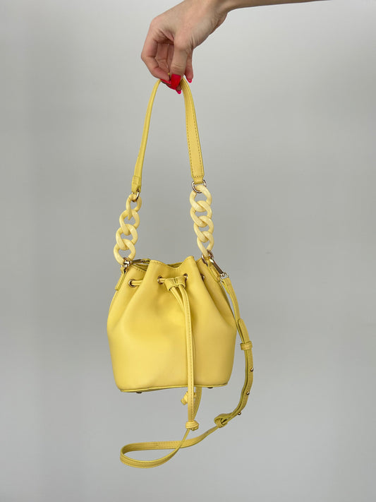 Yellow Bucket Bag